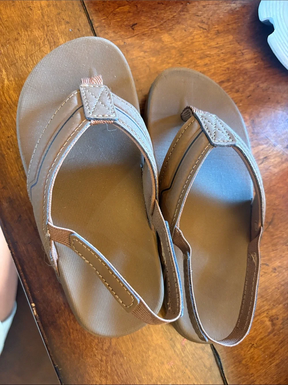 Comfort Fit kids Brown Flip Flop Sandals